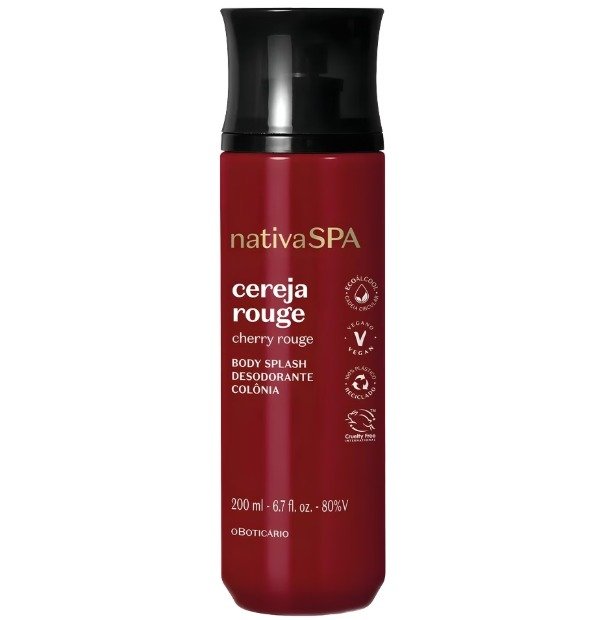 Producto - Body Splash Nativa SPA Cereja Rouge 200ml O Boticário