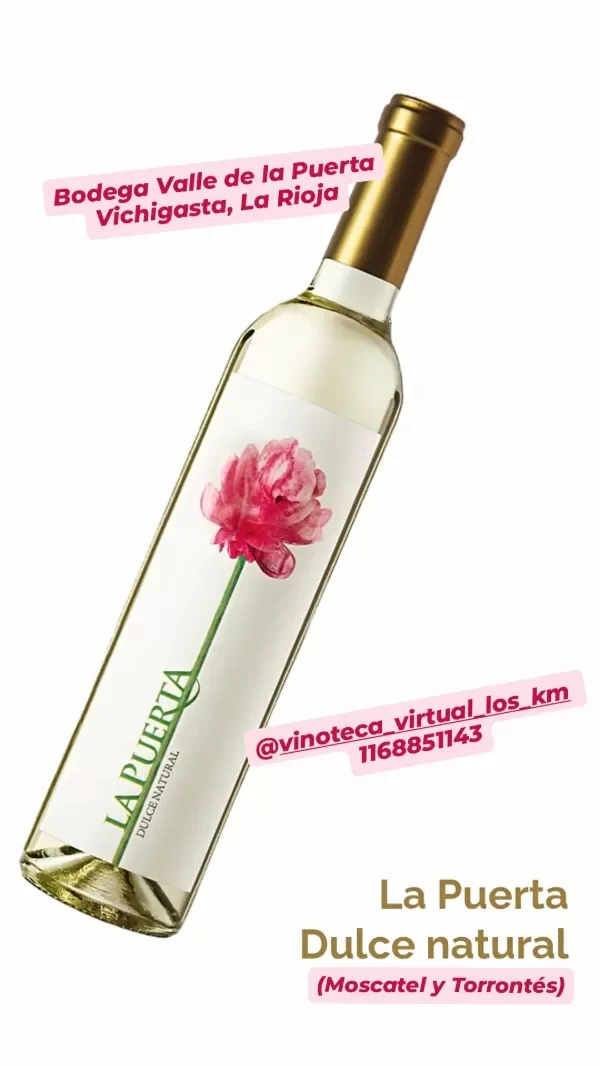 Producto - Valle de la Puerta Blanco Dulce Natural (La Rioja)