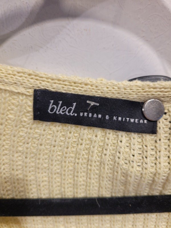 Producto - Sweater BLED amarillo pastel Talle L - PRECIO: 36X - 2