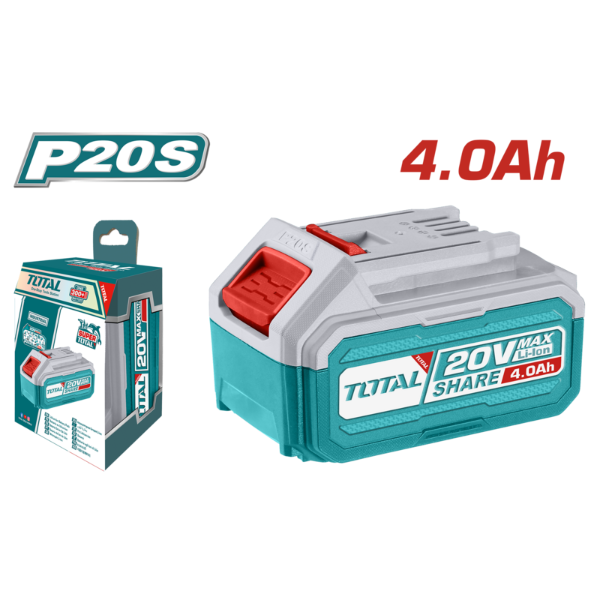 Producto - Batería TOTAL 20V 4.0Ah - Nueva Generación P20S