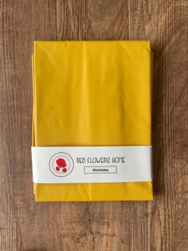 Producto - Mantel Liso Amarillo 2.5m