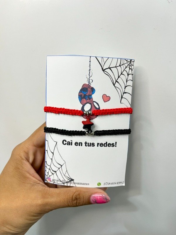 Producto - Dúo de pulseras - Spiderman (Modelo 3)