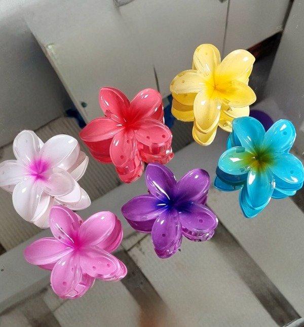 Producto - Broche de pelo Flor Hawaiano