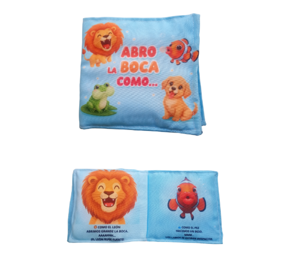 Producto - Libro Abro la boca como.. juego/fono