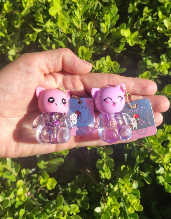 Producto - Lipgloss con brillo y llavero Kitty Cat - 3