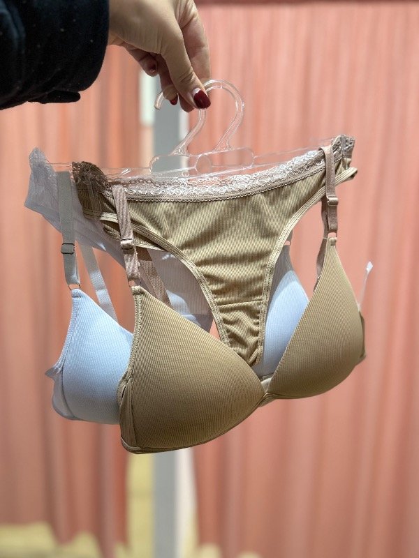 Producto - Cod. 677 - Conjunto soft morley con puntilla