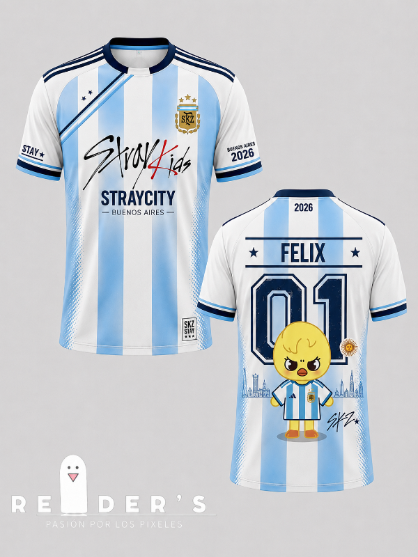 Jersey argentino stray kids — imagen 8