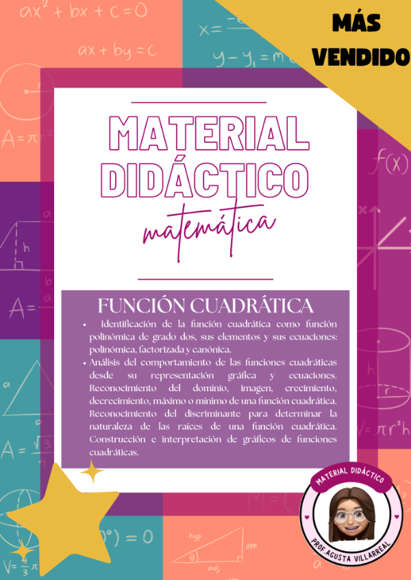 Producto - FUNCIÓN CUADRÁTICA