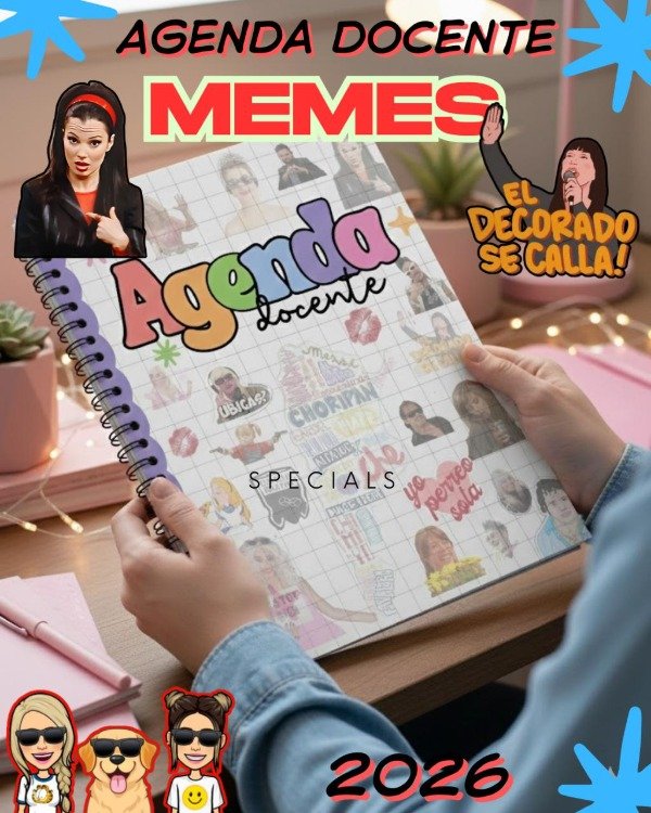 Producto - AGENDA DOCENTE 2026. MEMES