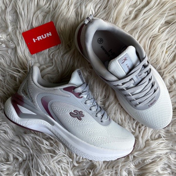 Producto - I RUN RUNNING Gris Bordó