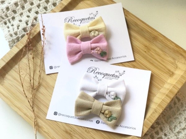 Producto - Set de Minimoñitos Bordados