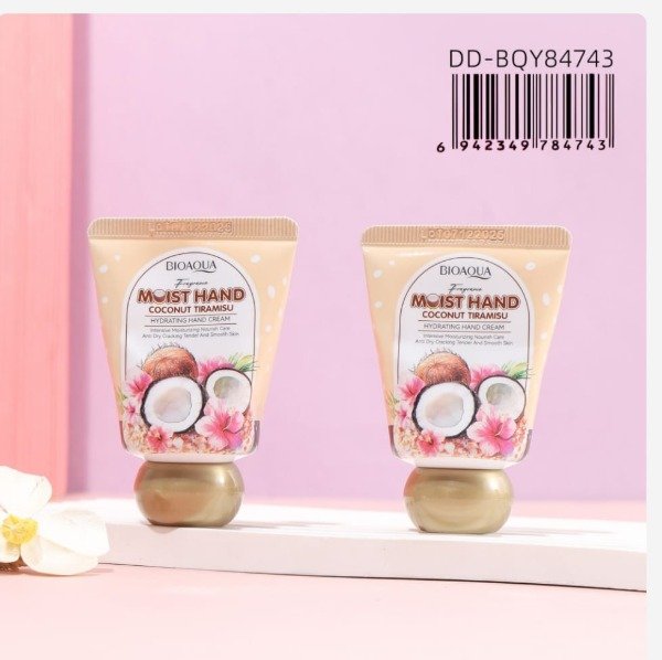 Producto - Crema Hidratante para Manos BIOAQUA Coconut Tiramisu  30g