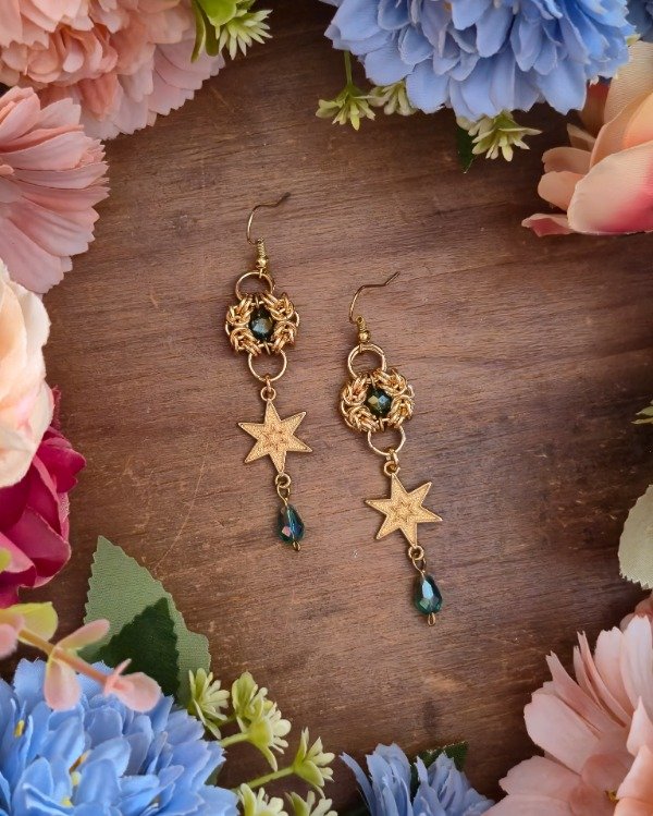 Producto - Aros Brightest Star - dorado