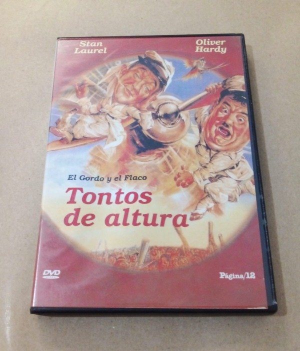 Producto - Tontos de altura - Laurel Hardy Sutherland - Página/12 SBP