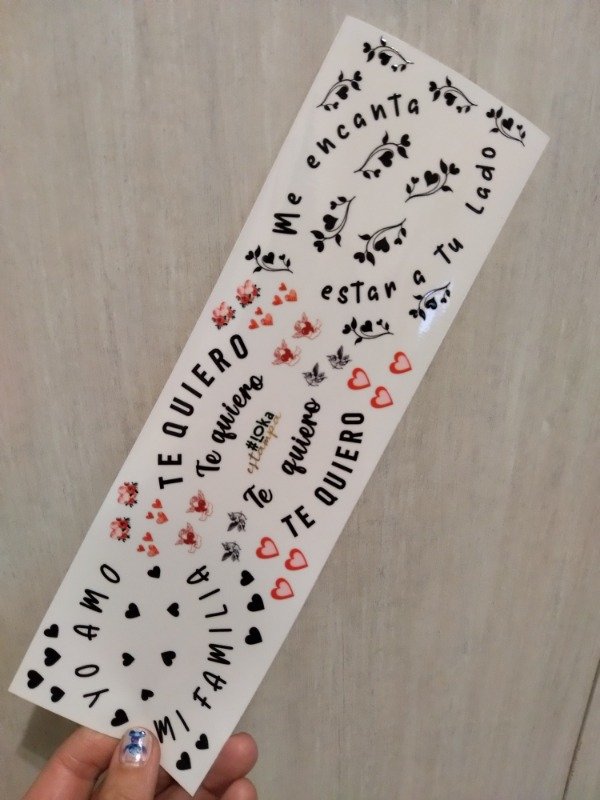 Producto - UV Tiras 8x28cm Deco Virola Mate #1