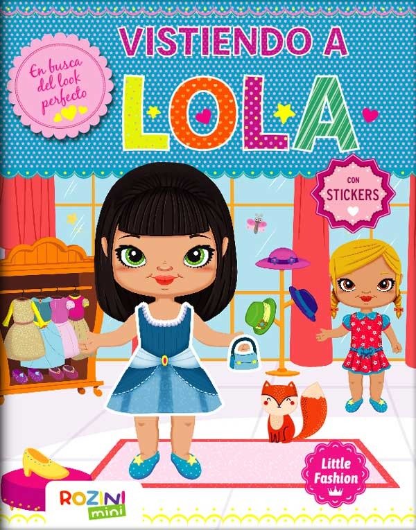 Producto - VISTIENDO A LOLA - LITTLE FASHION - CON STICKERS