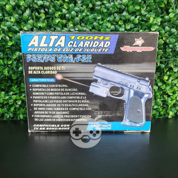 Producto - PISTOLA DE LUZ NIPPONGAME COMPATIBLE CON PS2/PS ONE/PSX
