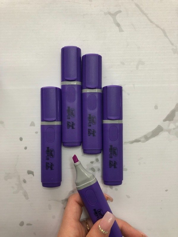 Producto - Resaltador Trabi High Texter Violeta Fluo