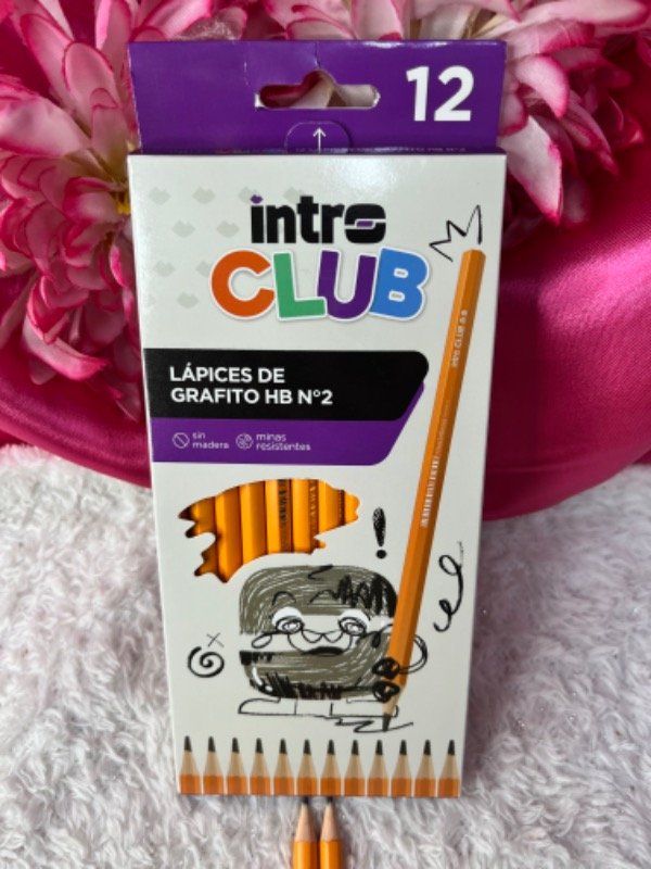 Producto - Lápiz negros x 12 grandes club intro
