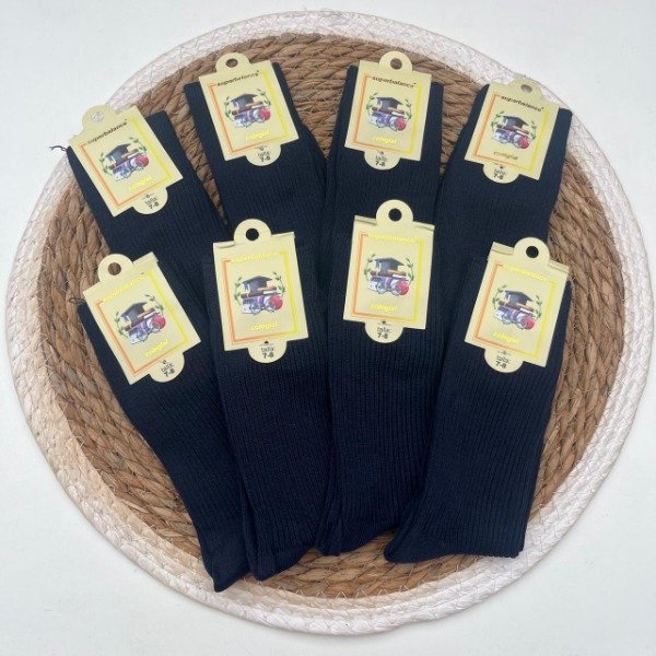 Producto - Docena medias colegial Super Balance (Azul)