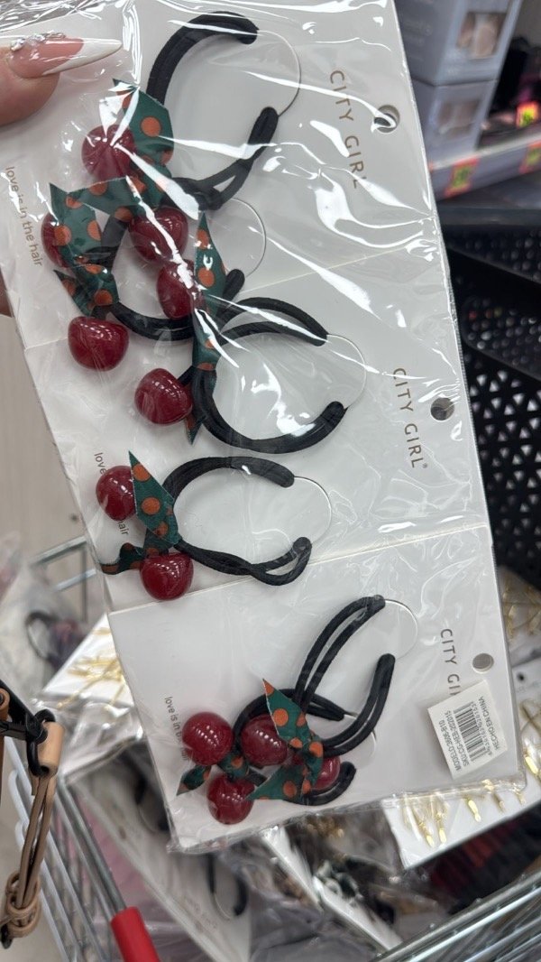 Producto - Colitas del pelo con cerezas