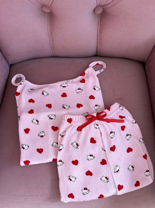 Producto - Pijama short/musculosa kitty - 2