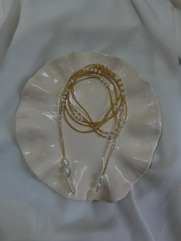 Producto - Corbatero pearl gold