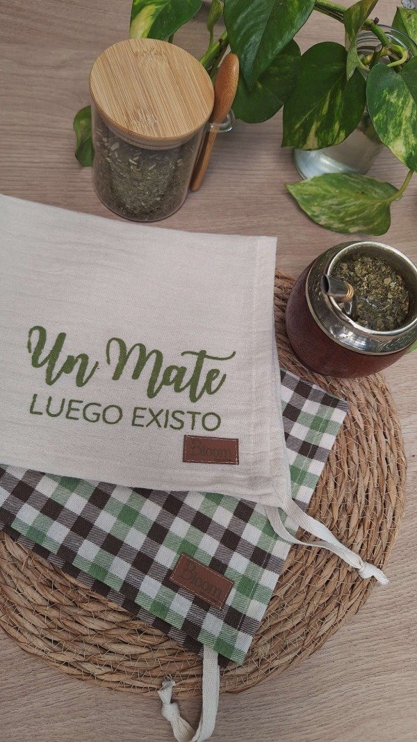 Producto - Individuales/Paño de Cocina x 2 "Un Mate... - 3