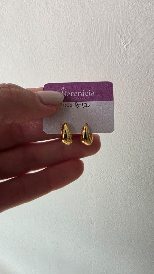Producto - Aros Cubanos Dorados (2 Medidas) - 1