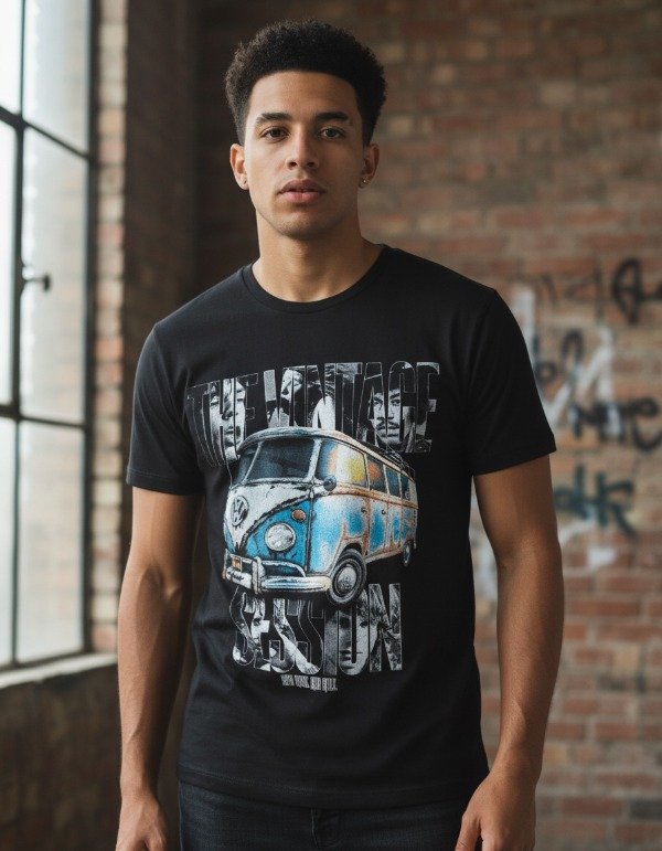Producto - Remera Vw Combi The Vintage Sessions