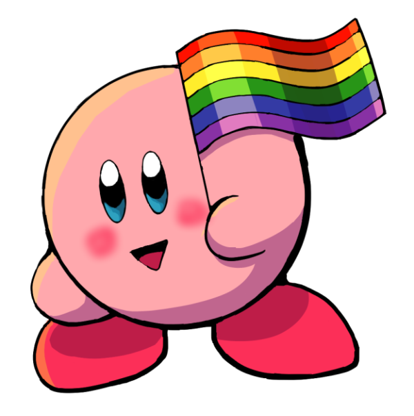 Producto - Sticker Kirby pride