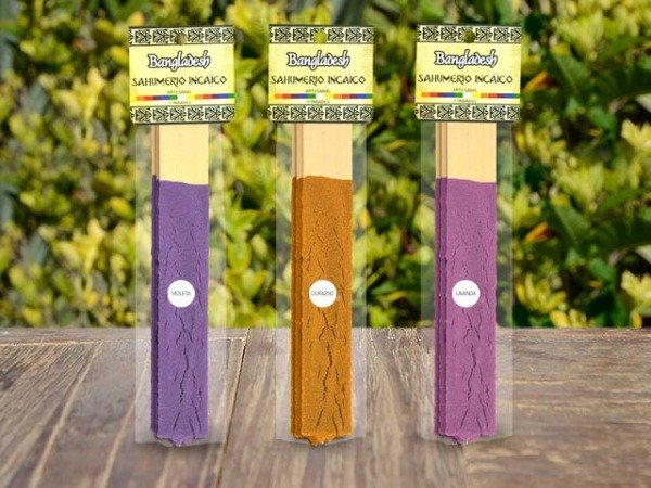 Producto - INCAICO SAHUMERIO X 3 UNID.CITRONELLA  20CM X 3 CM