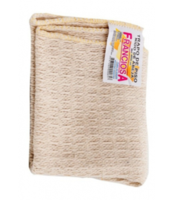 Producto - FRANCIOSA TRAPO DE PISO NIDO DE ABEJA BLANCO
