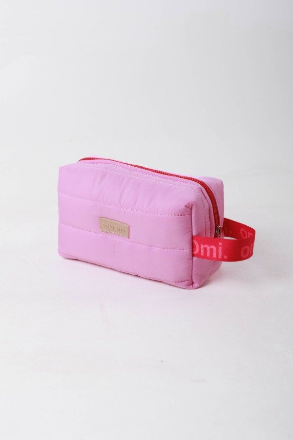 Producto - Neceser DORIS POP rosa con rojo