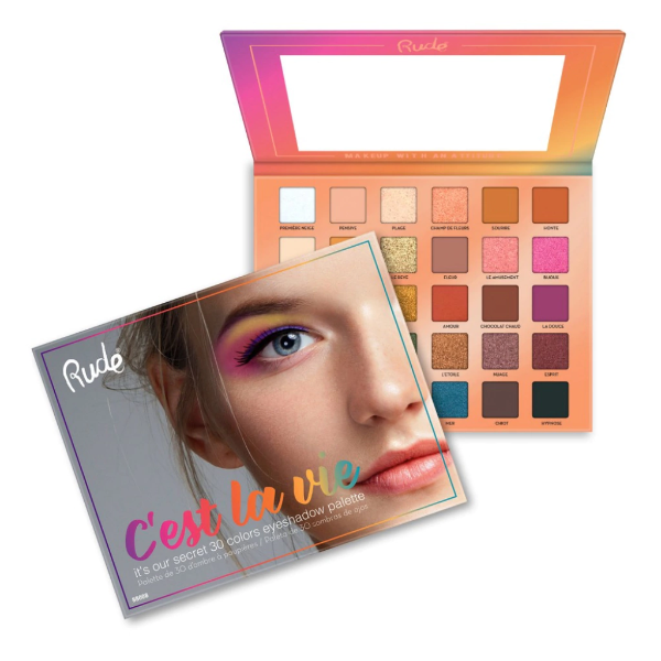 Producto - Cest La Vie Rude Cosmetics // Paleta de sombra