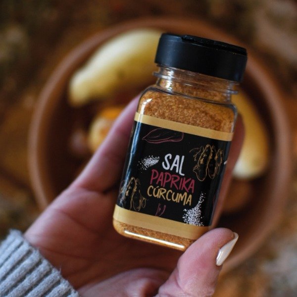 Producto - TOQUE SALES Sal Marina, Paprika y Cúrcuma