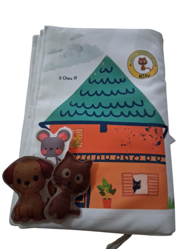 Producto - Libro Sensorial " Mi Casita " - 11
