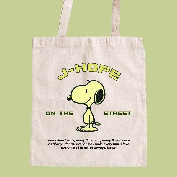 Producto - J-Hope On the street (Snoopy) Totebag