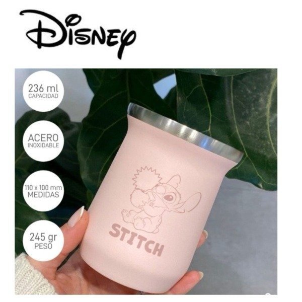 Producto - MATE ACERO INOX DISNEY STITCH 7207/09