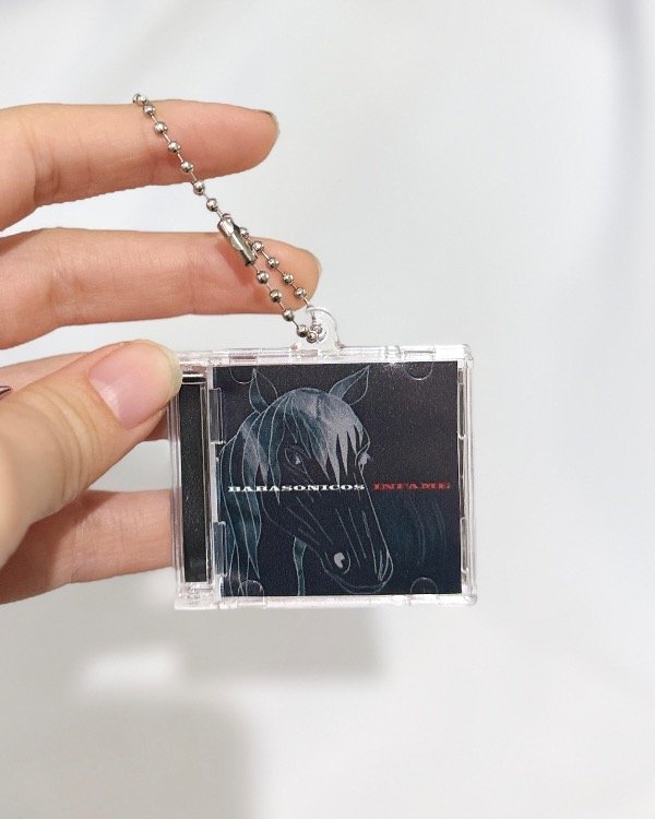Producto - Llavero Mini Cd INFAME Babasonicos con NFC - Llaveros
