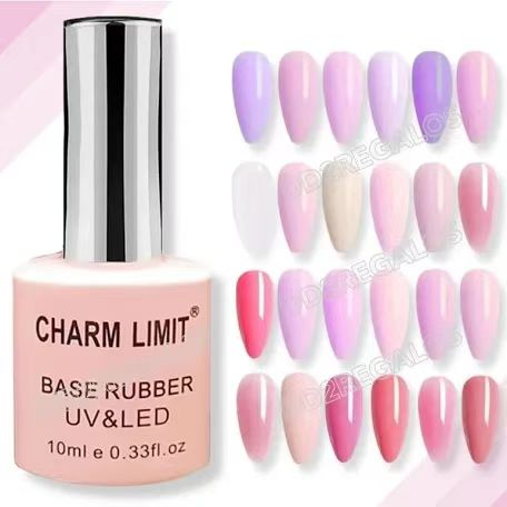 Producto - CHARM LIMIT BASE RUBBER ROSA WH698