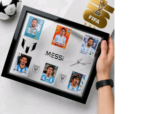 Producto - CUADRO MESSI FIGUS MUNDIAL