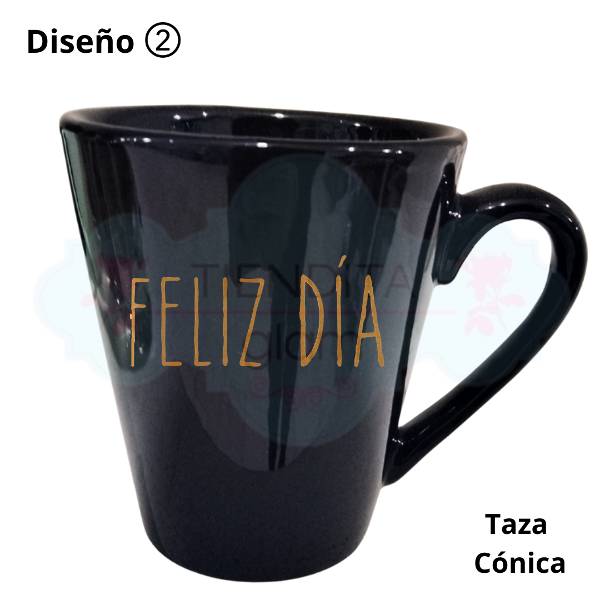 Producto - TAZAS NEGRAS DECO DÍA DE LA MADRE - 7