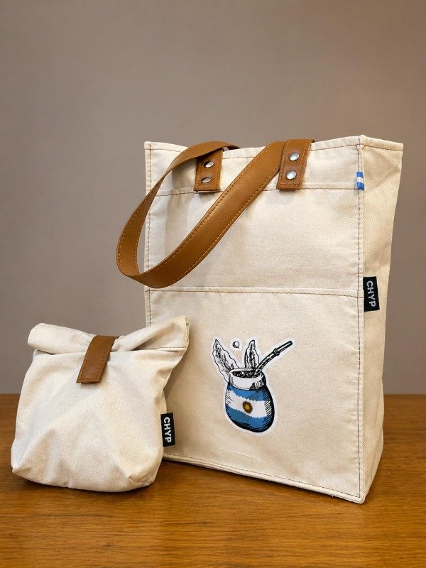 Producto - BOLSO MATERO "MATE ARGENTINO" C/ PORTA MATE