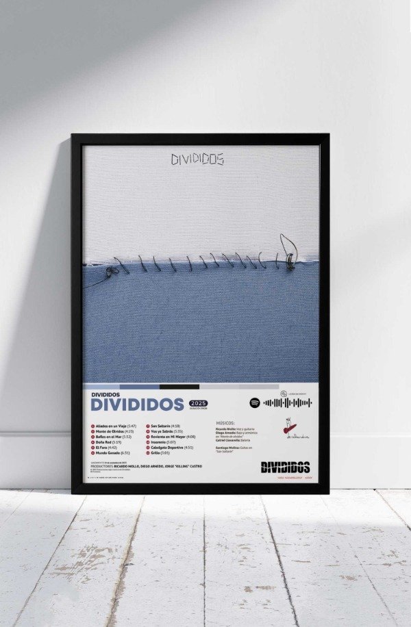 Producto - Cuadro DIVIDIDOS - Divididos 2025