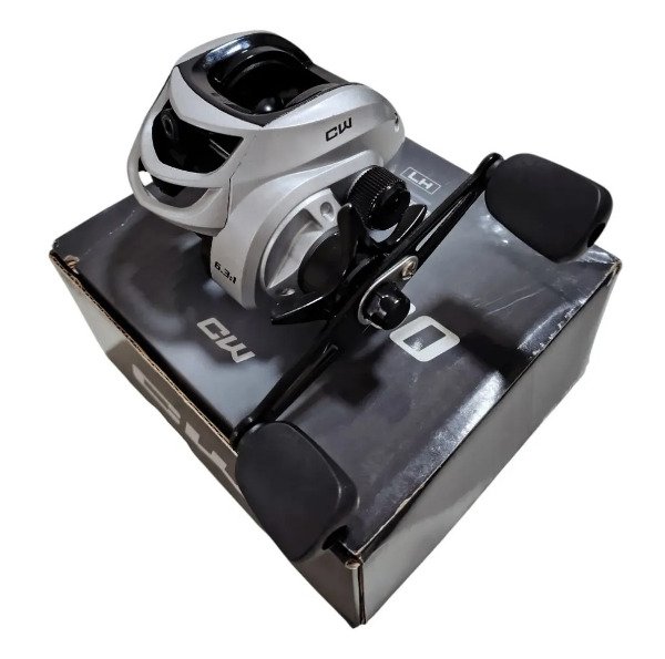 Producto - Reel Bait CW EC 3000 3 Rulemanes Freno 5kg Color Gris Manija Derecha - 2