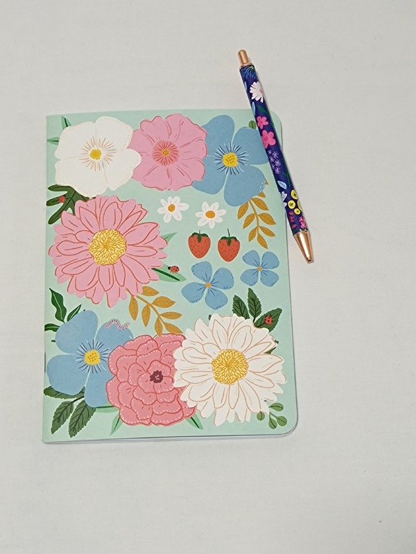 Producto - Cuadernillo Pink flores