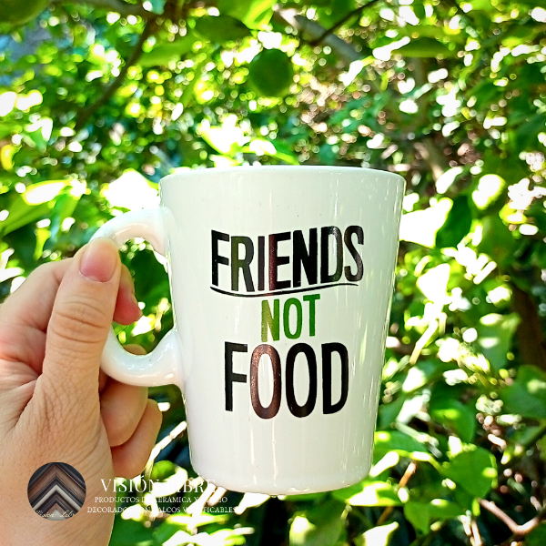 Producto - Taza Friends not food - 0