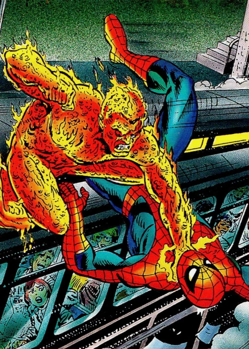 Producto - 1992 Comic Images Spider-Man II: 30th Anniversary 1962-1992 #44 - Molten Man - 0