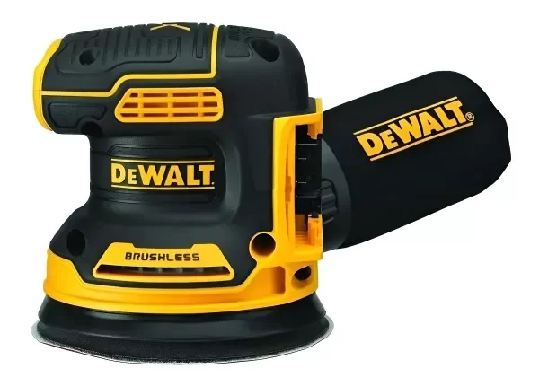 Producto - Lijadora roto orbital inalámbrica DeWalt DCW210 con sistema velcro 20V sin Bat R